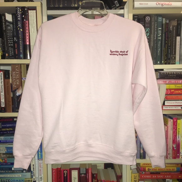 Pipe Dreams Pink Feminism Crewneck Sweatshirt - Picture 4 of 7